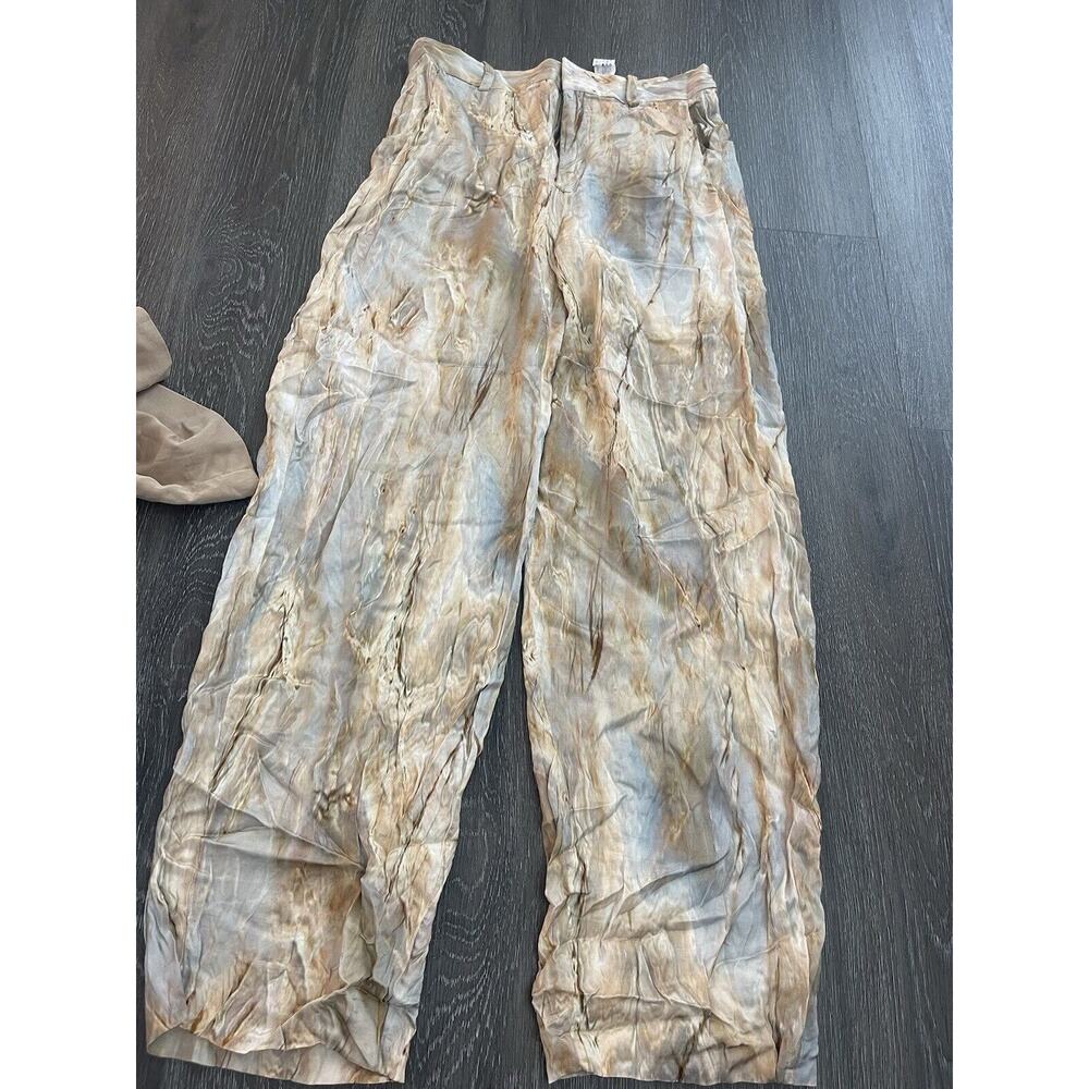 Zara Silk Bottoms